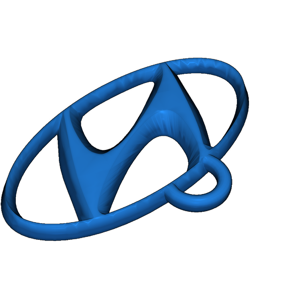 Брелок с логотипом Hyundai