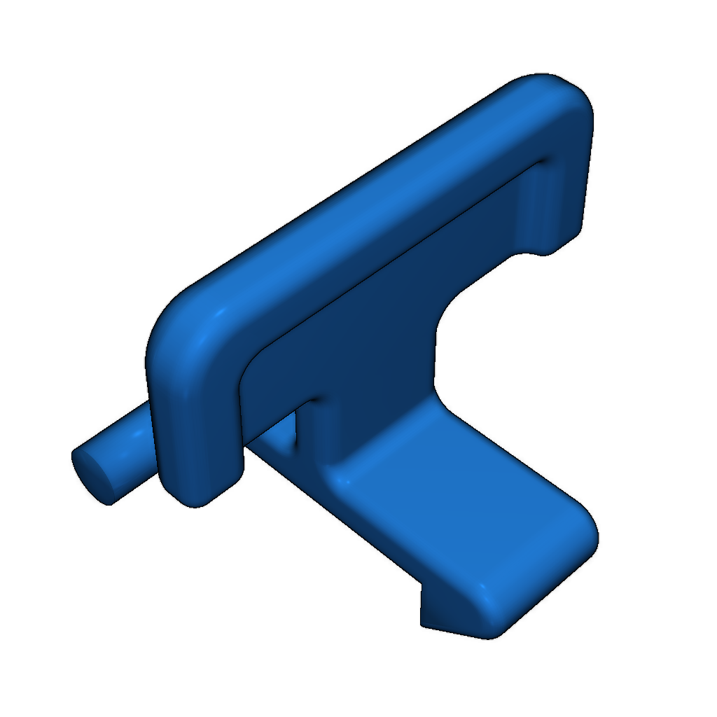 Задвижка для центральной консоли