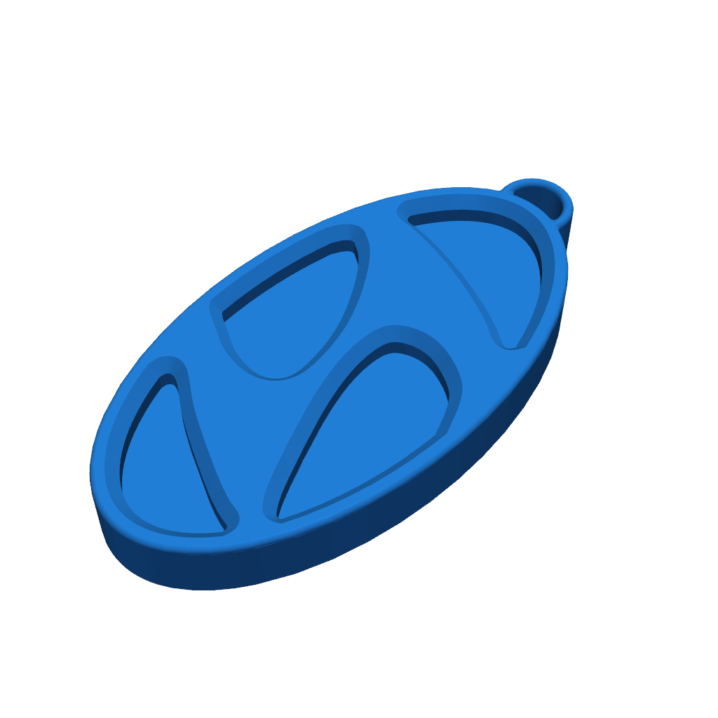 Брелок Hyundai с логотипом