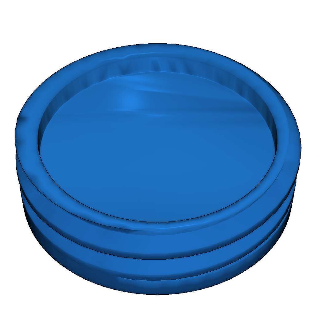 3D модель с параметрами печати