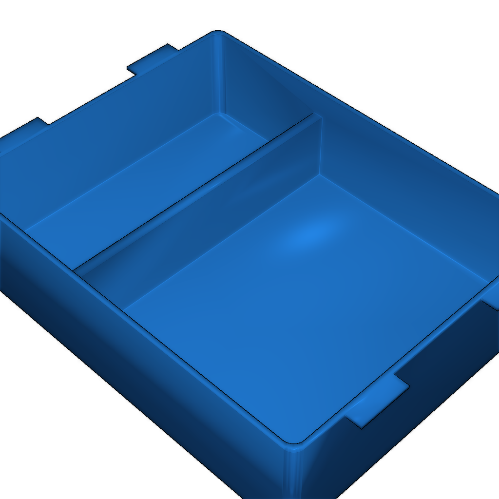 Хранение мелких деталей в ящике подлокотника Kona