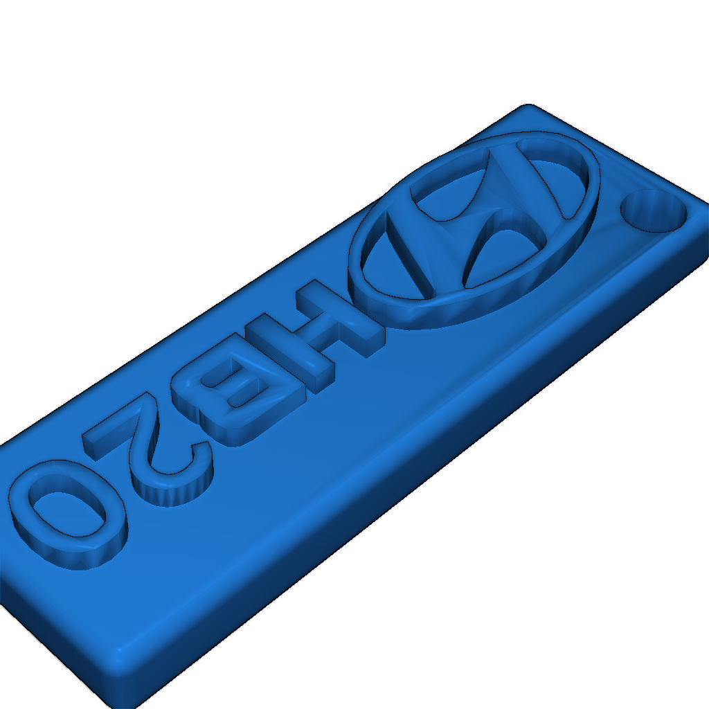 Ключница Hyundai HB20