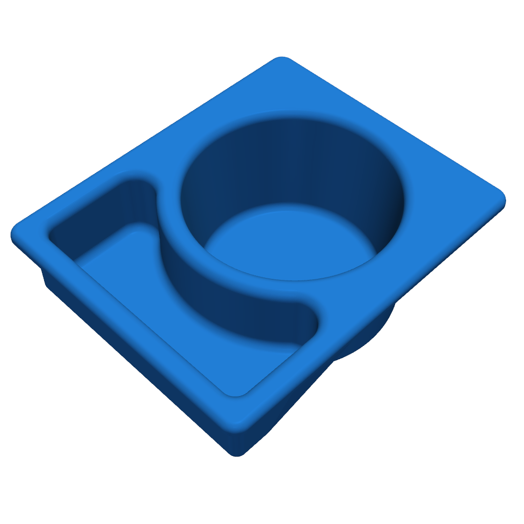 Замена оригинального лотка центральной консоли