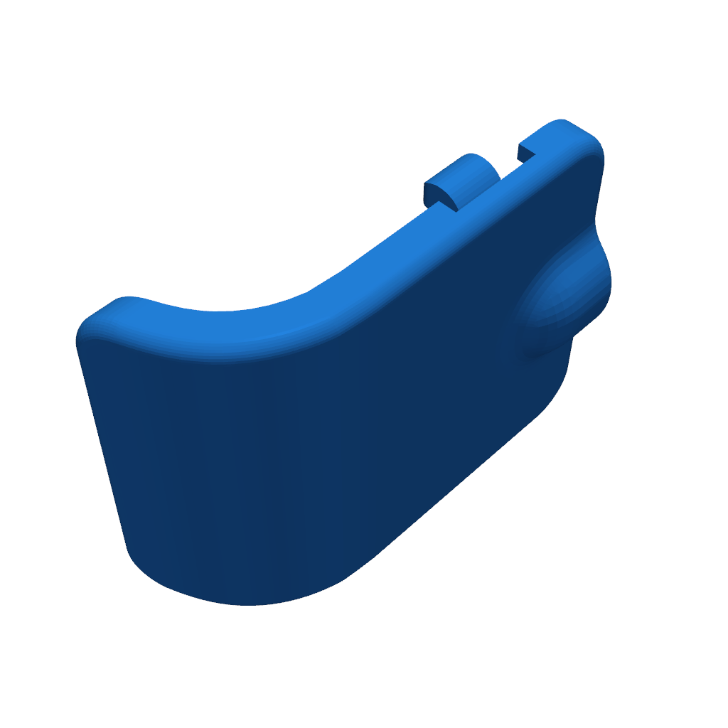 Чертеж обивки задней части Hyundai Santa Fe