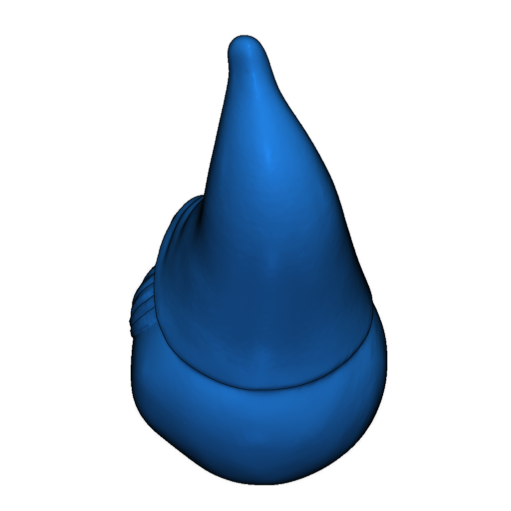 Шапка Санты с текстурой и нормальной моделью