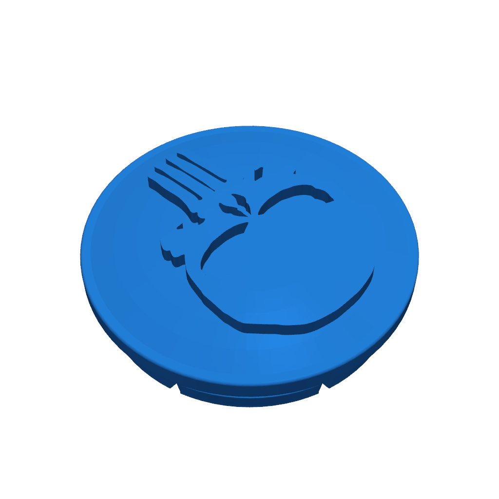 Крышка ступицы с логотипом Punisher