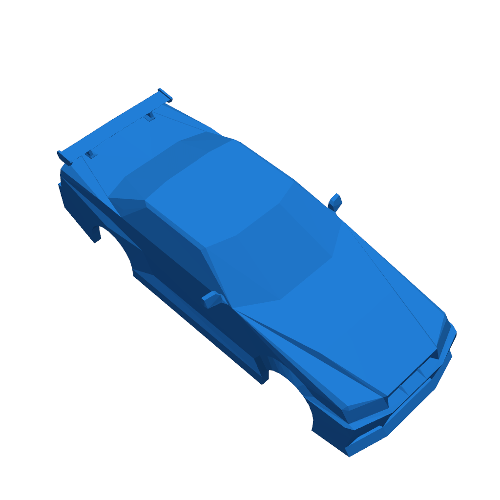 3D Модель Skyline GT-R (R34) в цвете Bay Side Blue