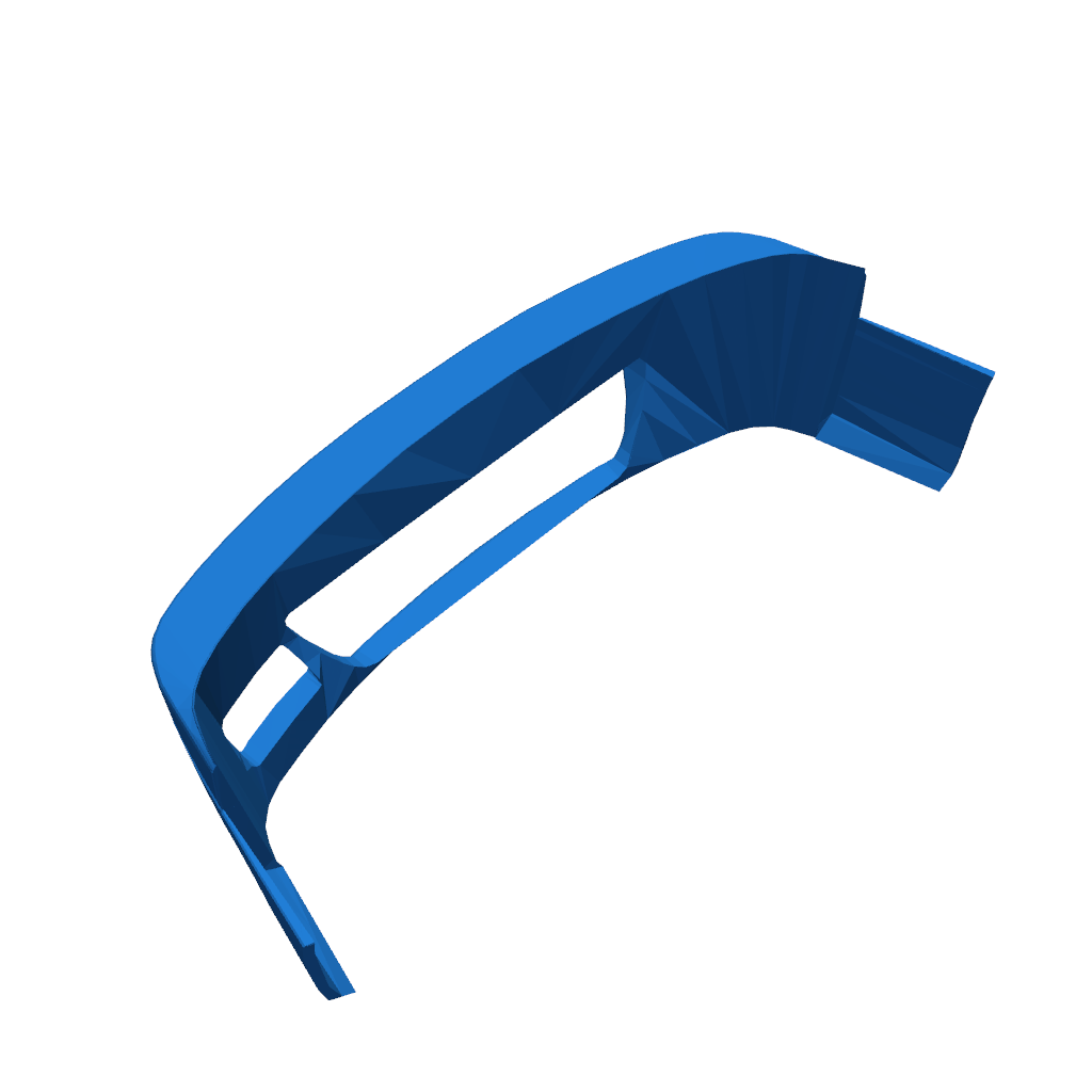 Передний бампер Nissan Silvia S13 в масштабе 1/16