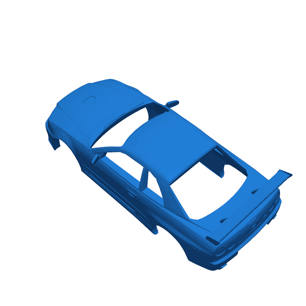 Крышка Nissan Skyline GRT для Dr!ft RC автомобиля в масштабе 1:43