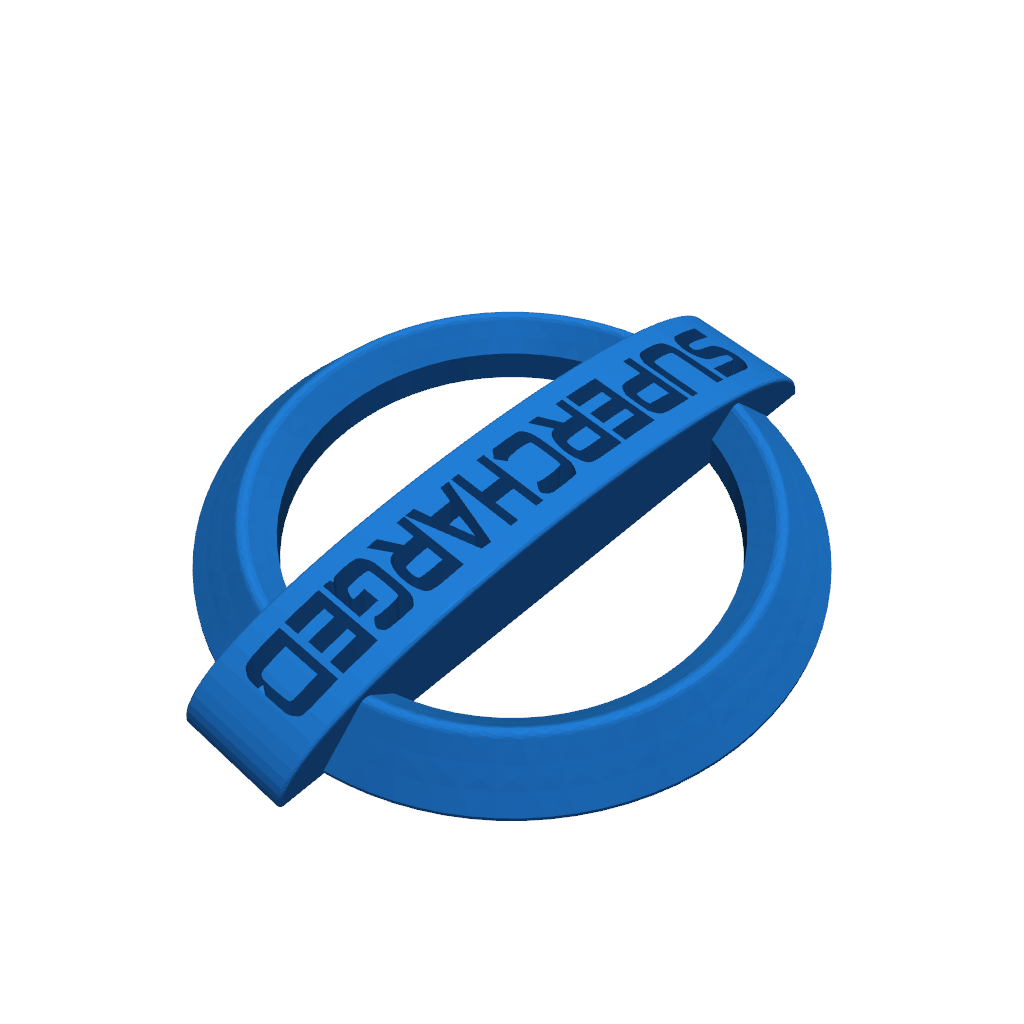 Знак для Nissan SuperCharged