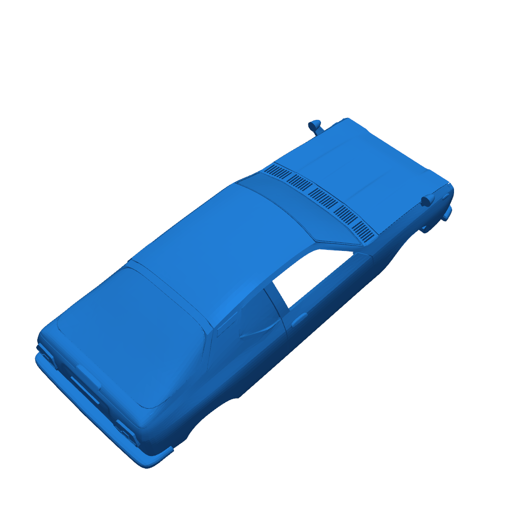 Миниатюра автомобиля Nissan Cherry F-II в масштабе 1:64