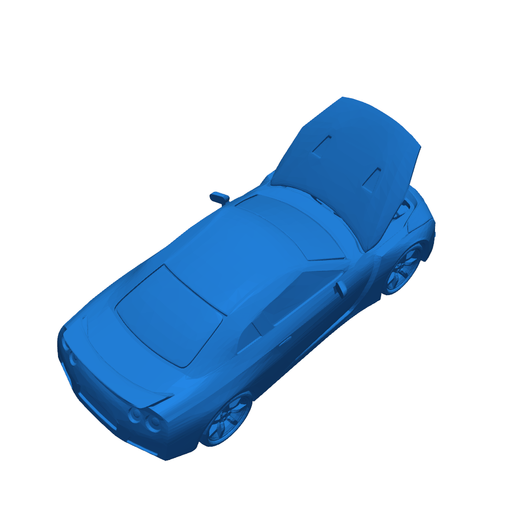 Nissan R35 GT-R в масштабе 1/64