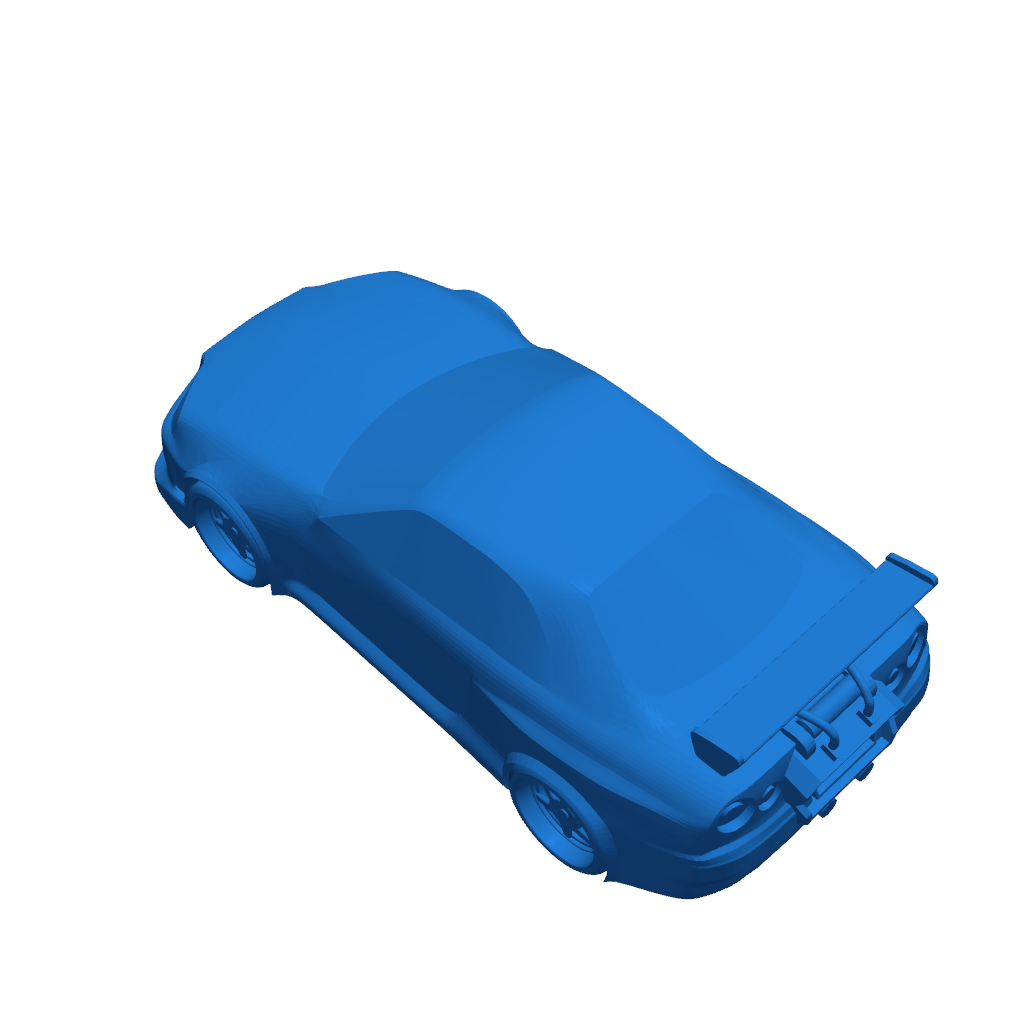 3D модель Nissan Skyline