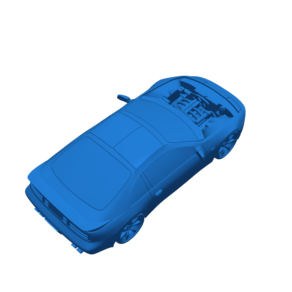 Nissan 300ZX (Z32) в масштабе 1:64