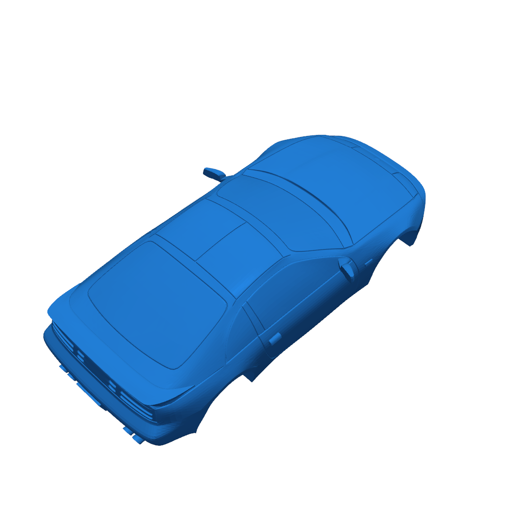 Nissan 300ZX (Z32) в масштабе 1:64