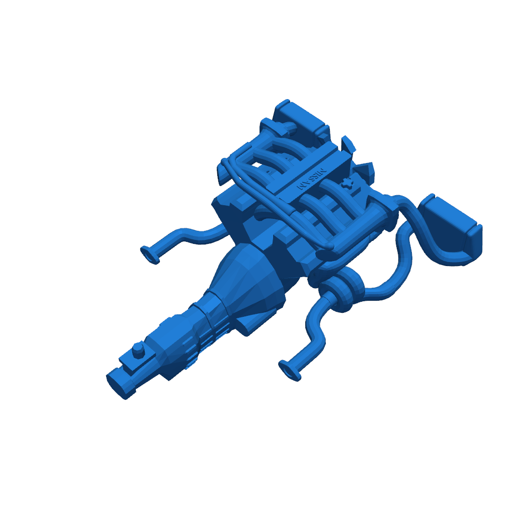 Nissan 300ZX (Z32) в масштабе 1:64