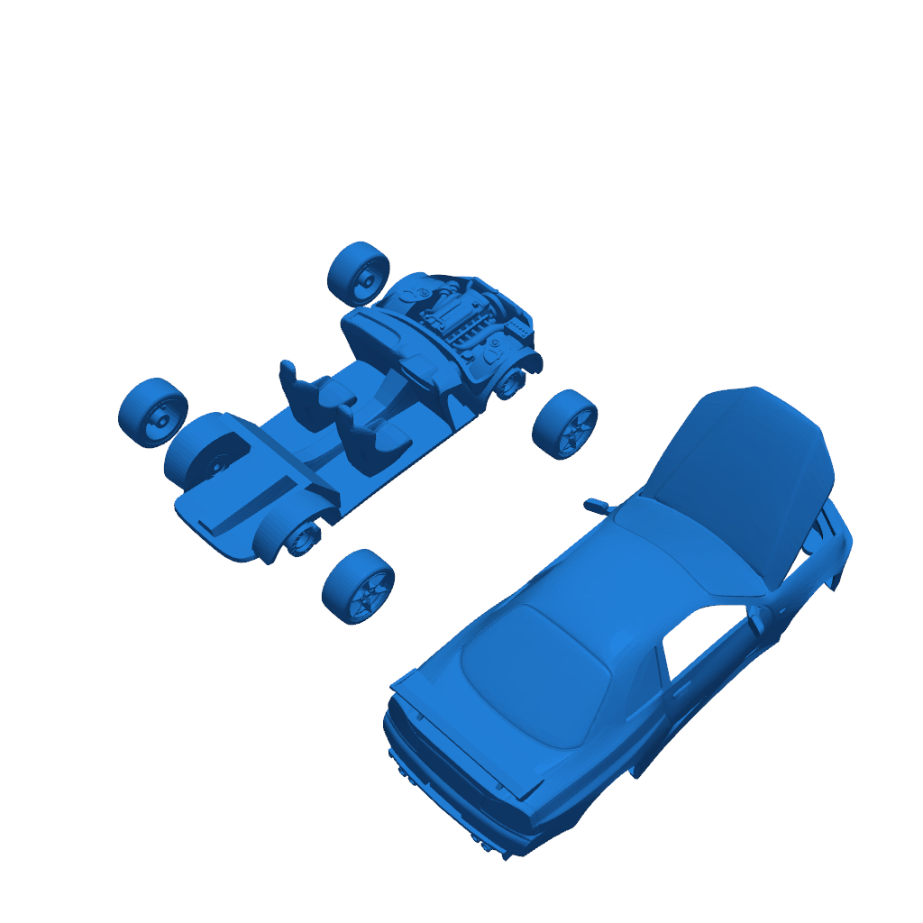 Полностью печатаемая модель