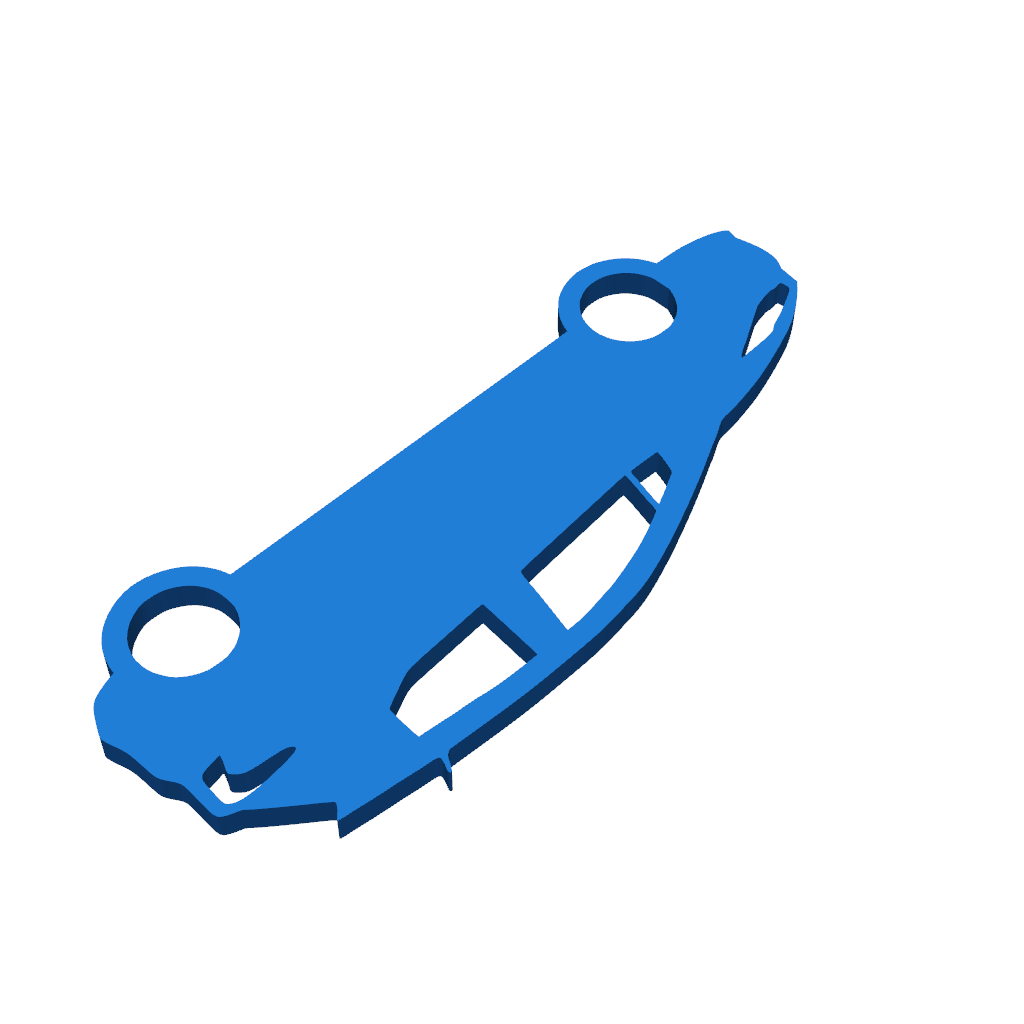 Базовый брелок в форме силуэта Nissan Micra K14