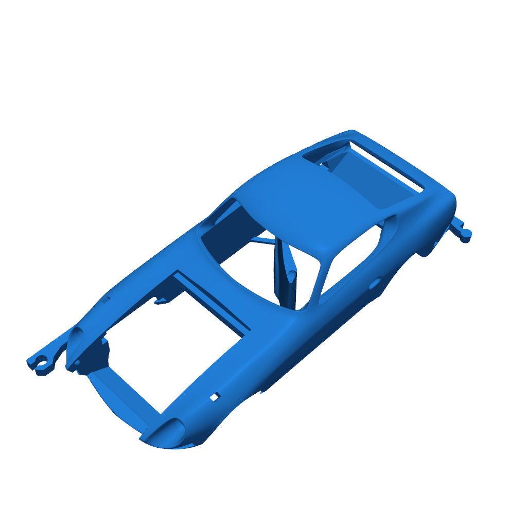 Модель Nissan 240z в масштабе 1:50