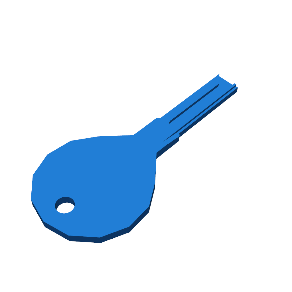 Пустой ключ для VW MK4 (Jetta и Golf)