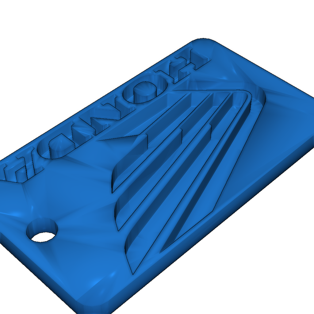 Логотип на брелке