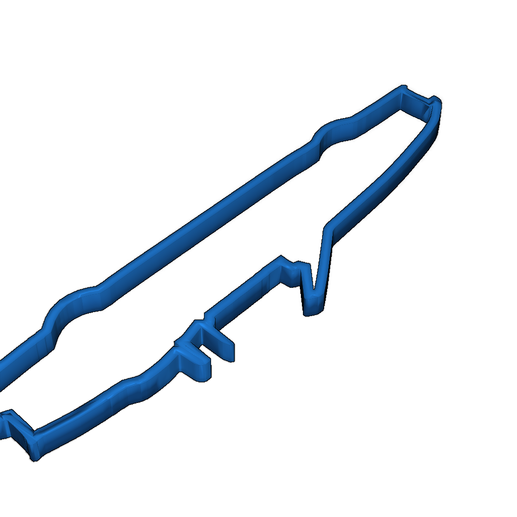 Контур брелка Honda S2000