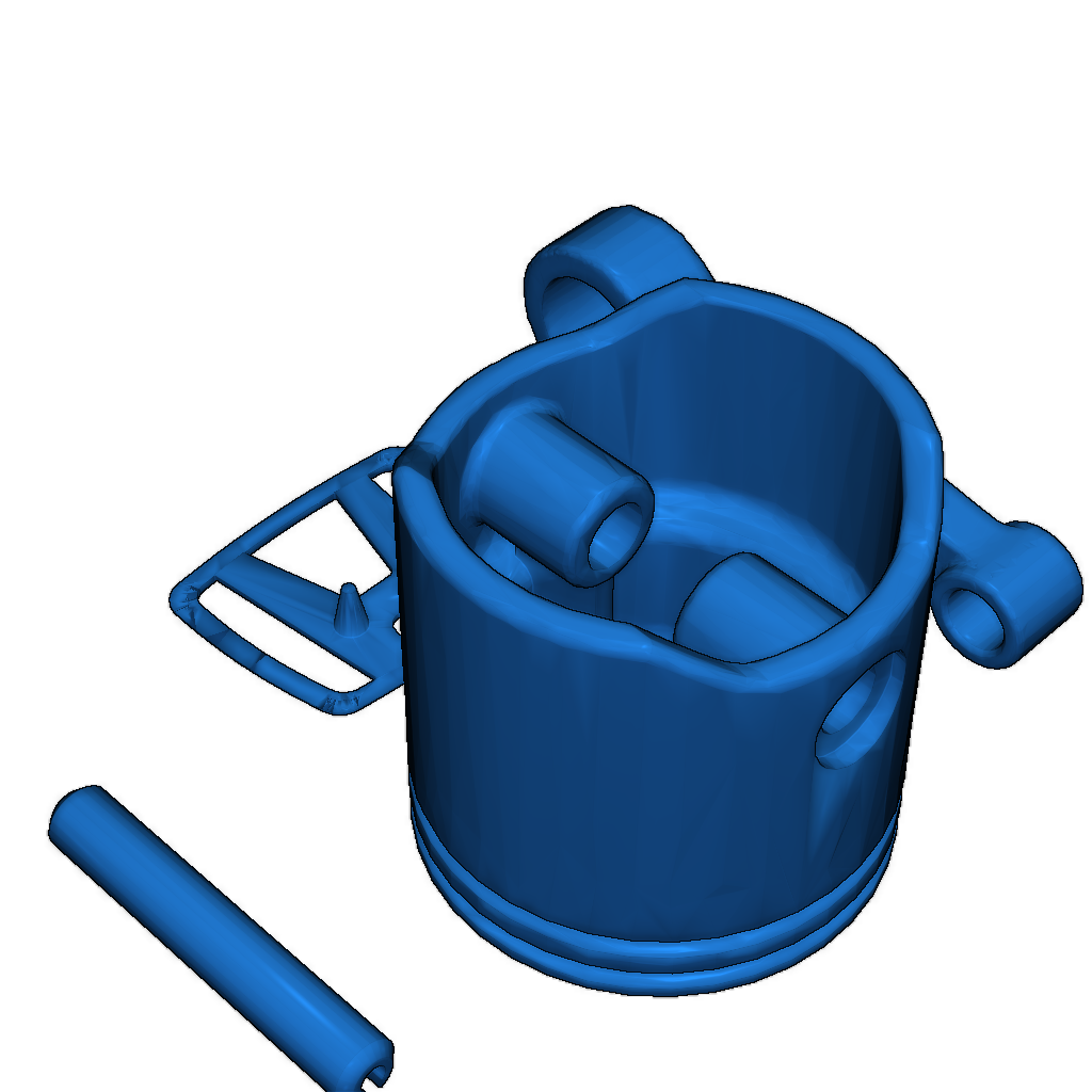 Модифицированный брелок в виде поршня