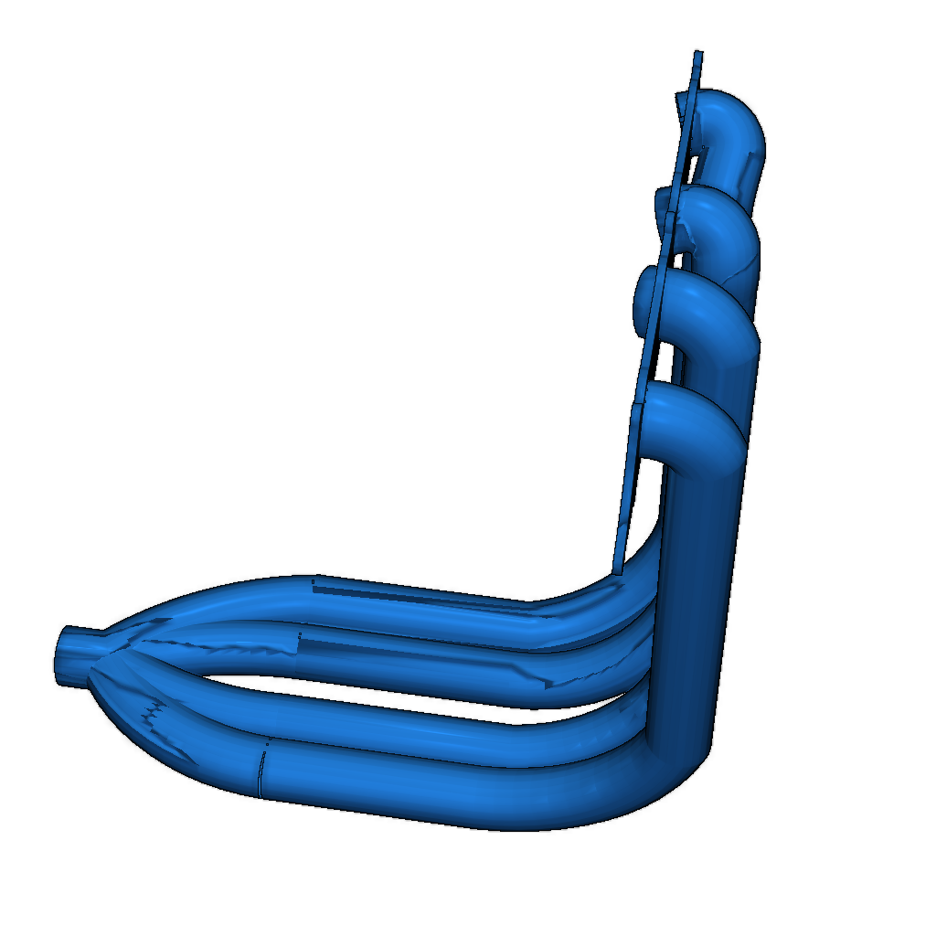 3D-модель мотора Honda B-серии