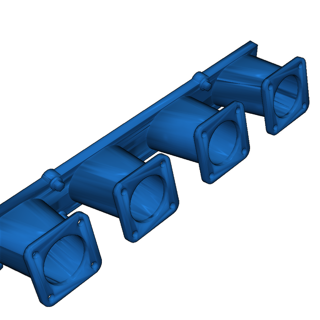 3D-модель мотора Honda B-серии
