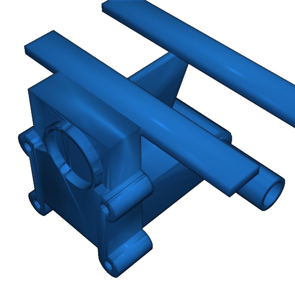 3D-модель мотора Honda B-серии
