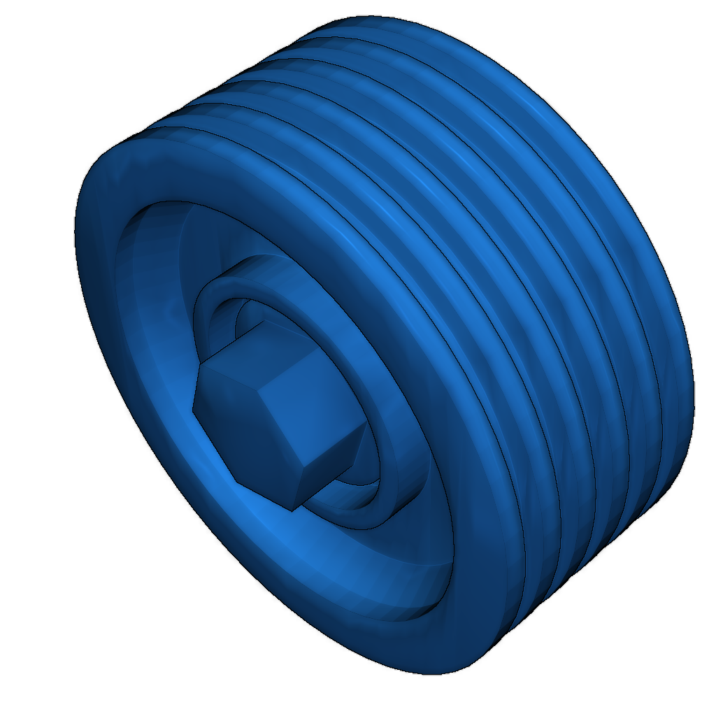 3D-модель мотора Honda B-серии