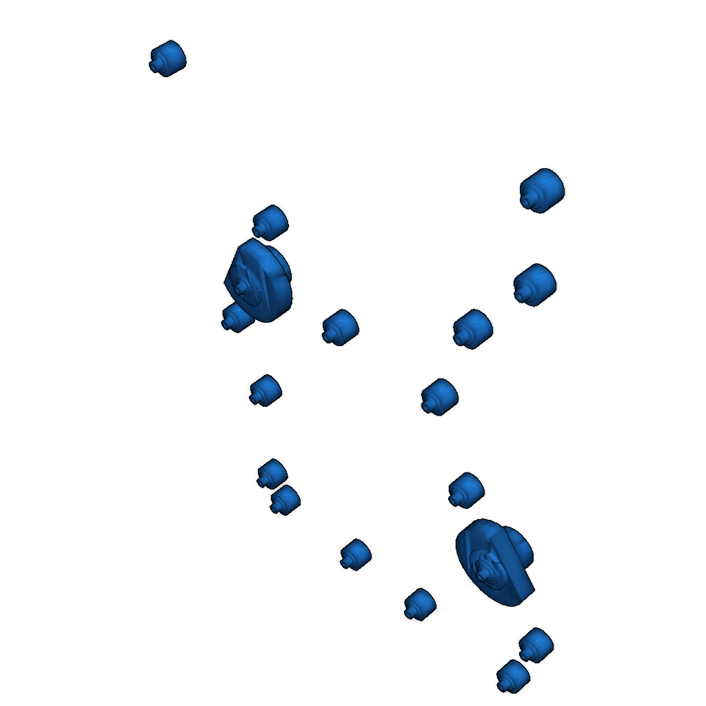 3D-модель мотора Honda B-серии