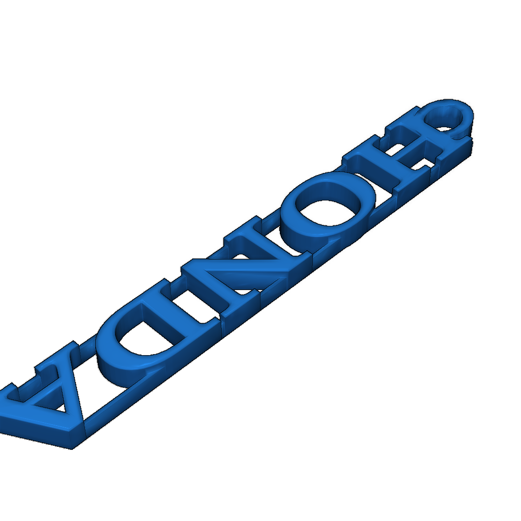 Настройки печати для 3D-модели ключницы