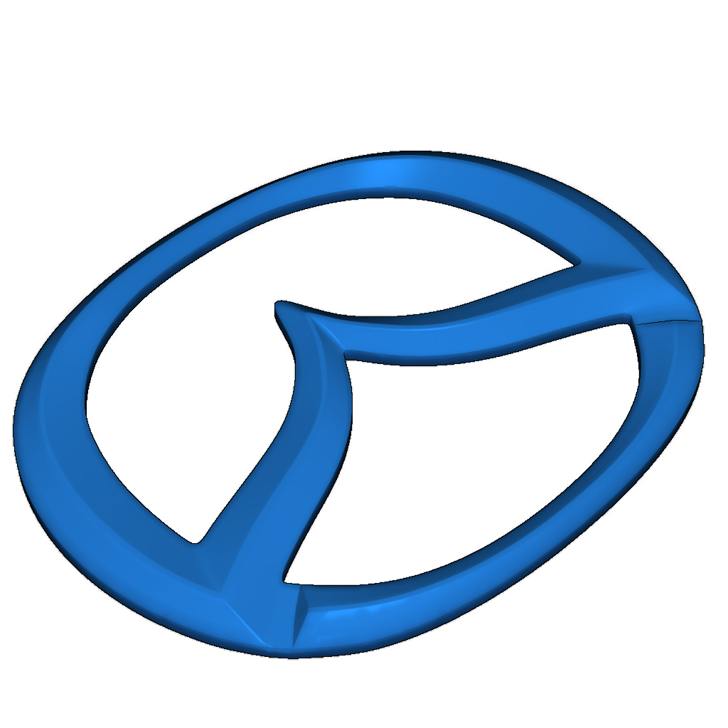 Держатель ключей на магнитах с логотипом Mazda и Honda