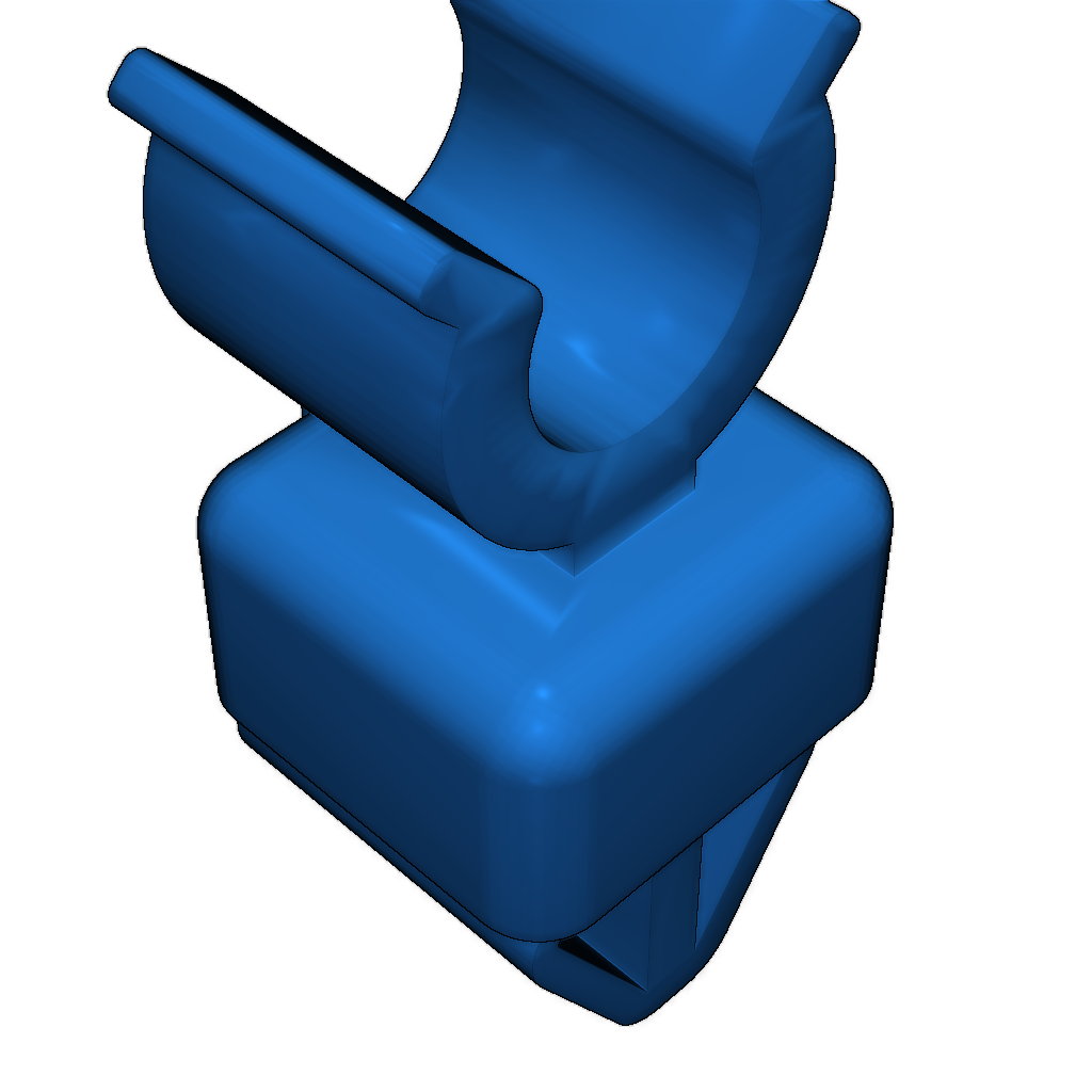 Удерживающий зажим для стойки капота Honda Civic 2003