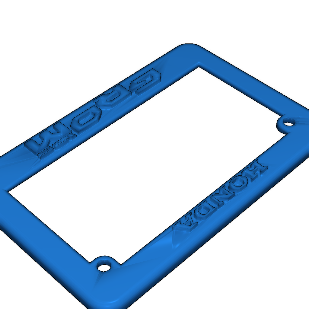 Рамка для номерного знака с логотипом
