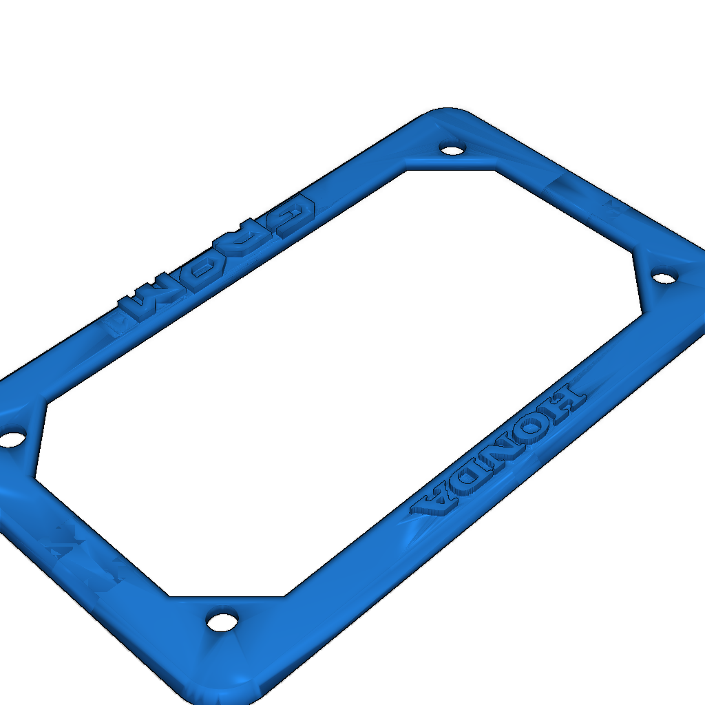 Рамка для номерного знака с логотипом