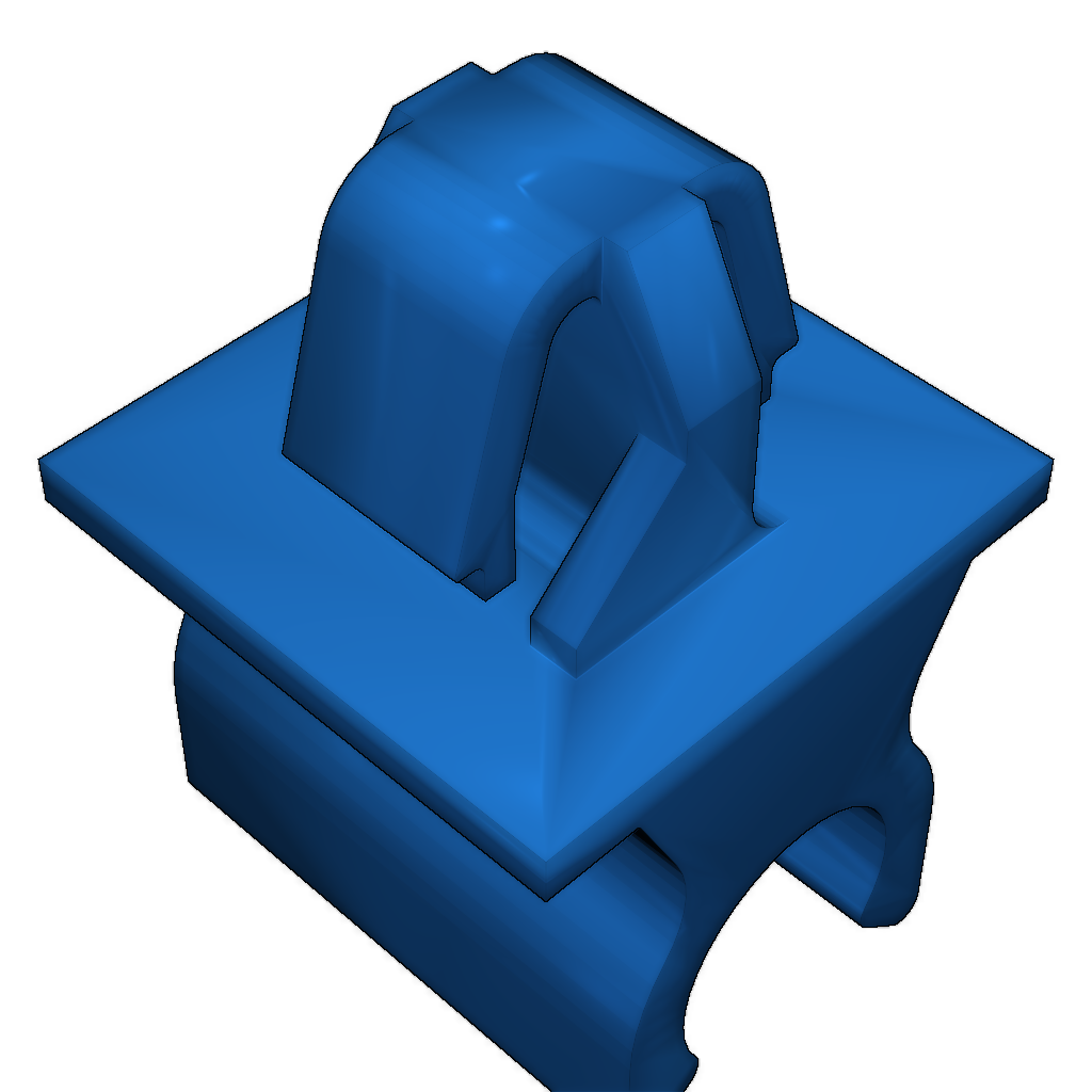 Клипса держателя штанги капота Honda