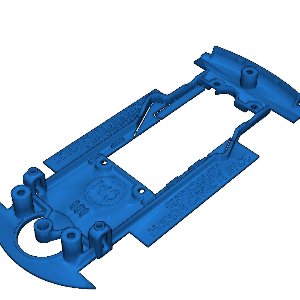 Шасси для слотовой машины Honda Civic R BTCC 1:32