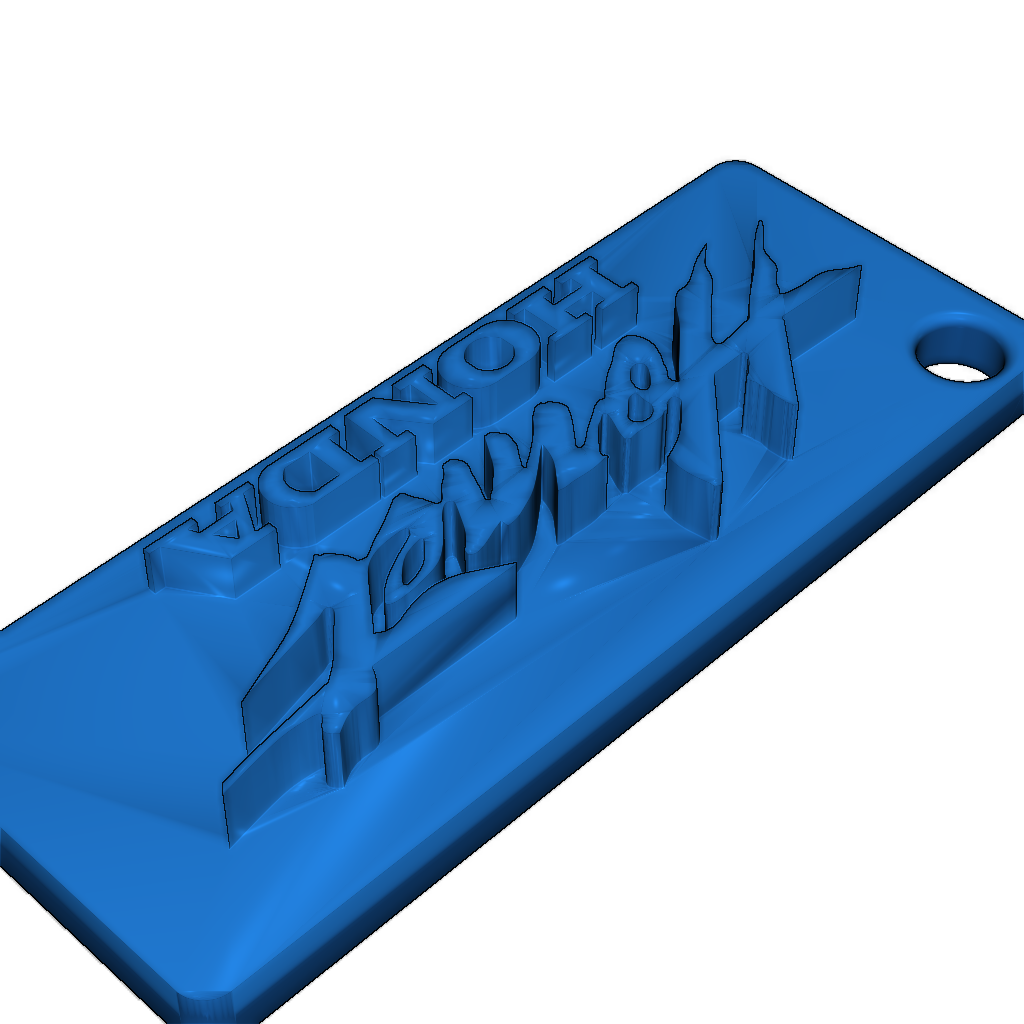 Брелок Honda Hornet с 42 слоями (Cura)