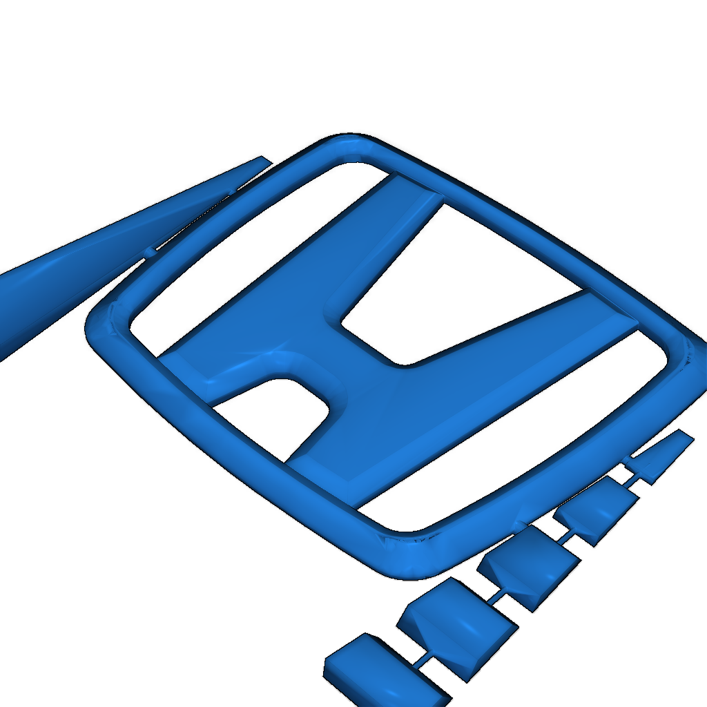 Настройки печати Honda в левом