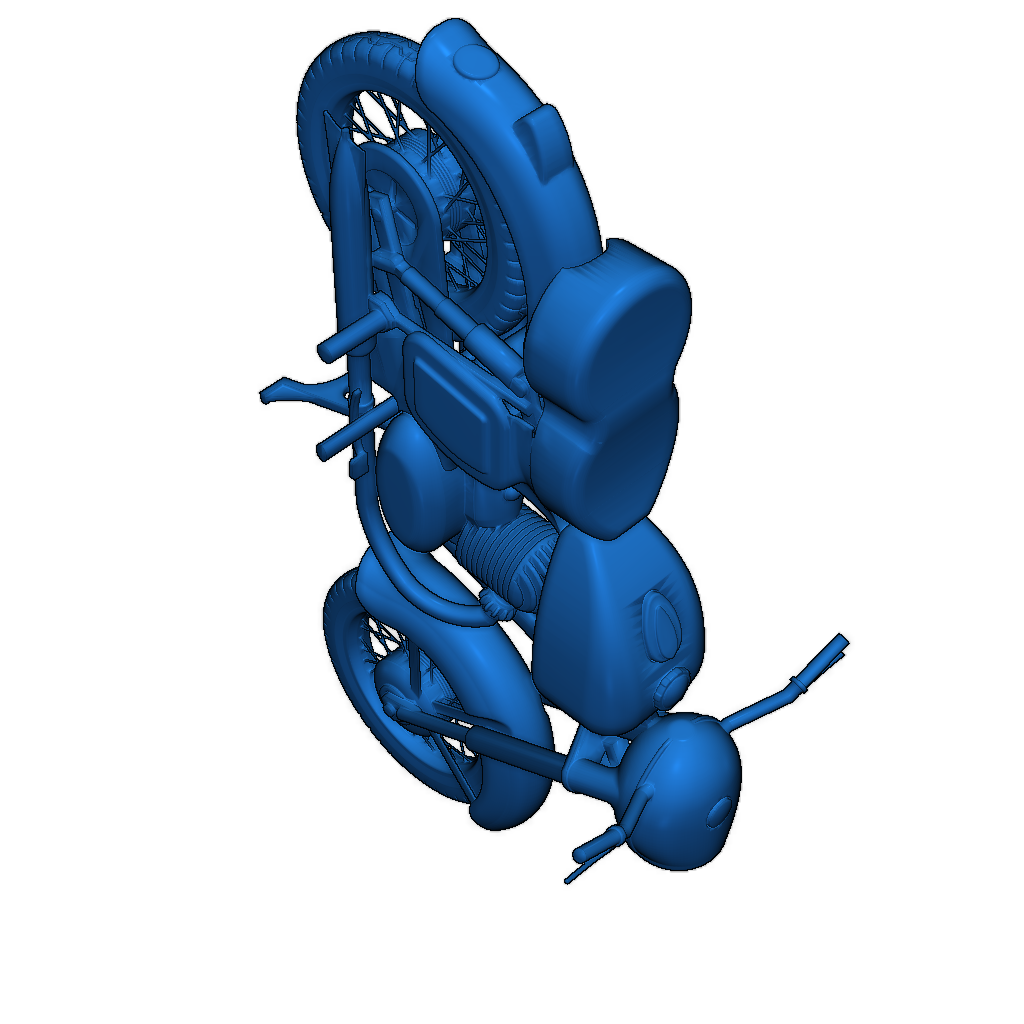 Модель чешского мотоцикла Jawa 250