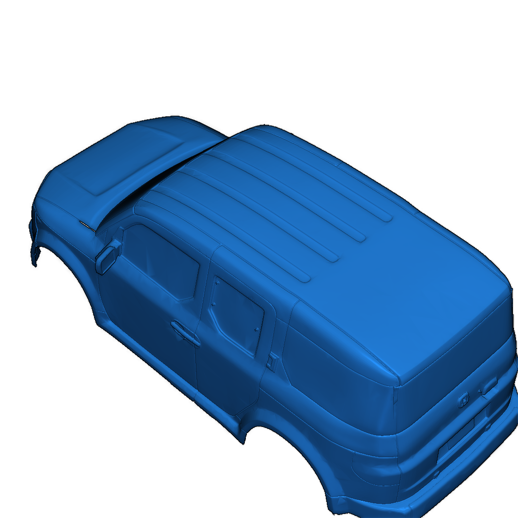 Кузов радиоуправляемой машины Honda Element для мини Шасси