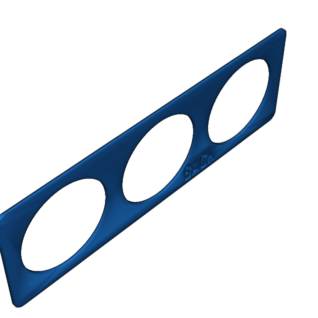 Панель с 3 датчиками для Honda CRX 1988-1991