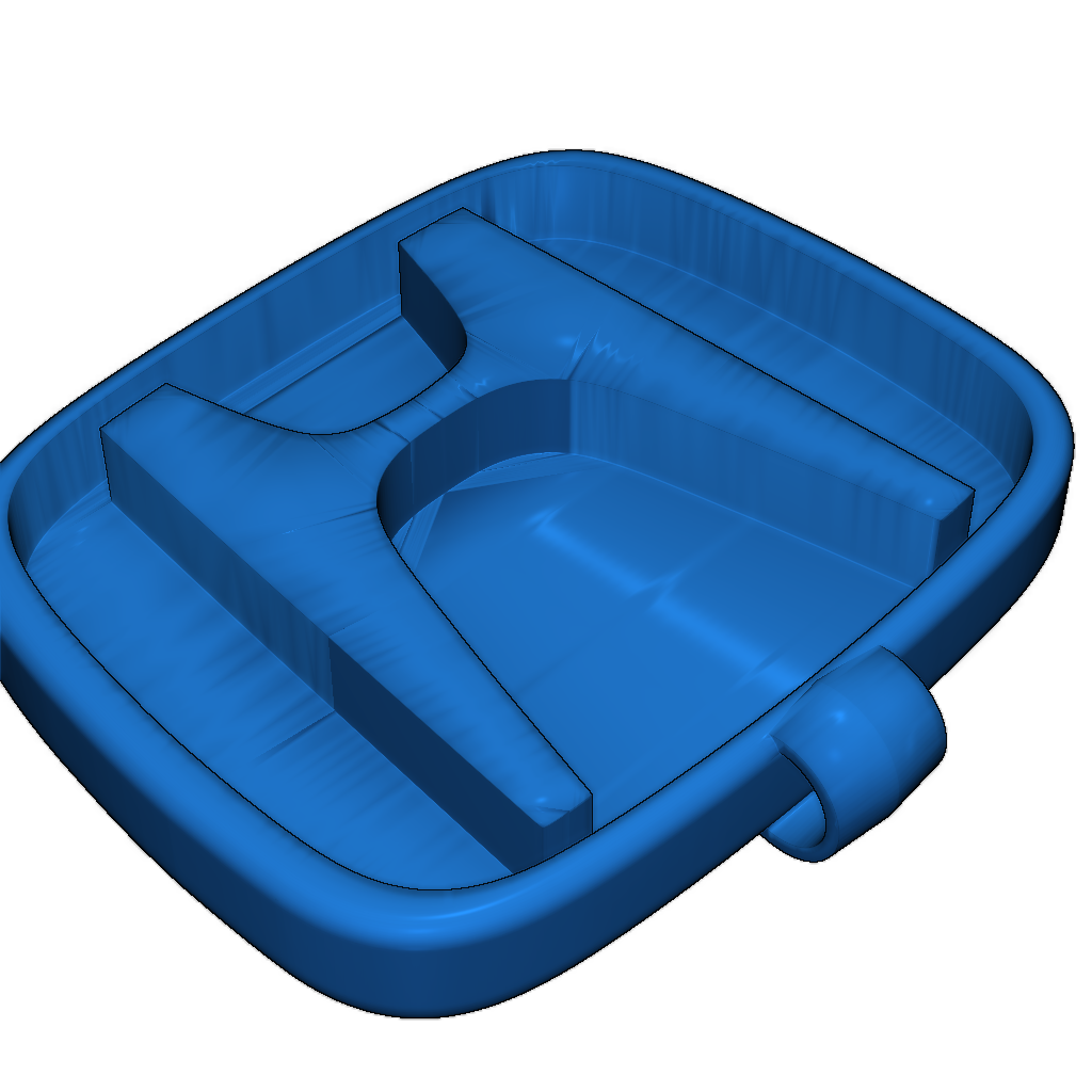 Полированная брелка для ключей Honda