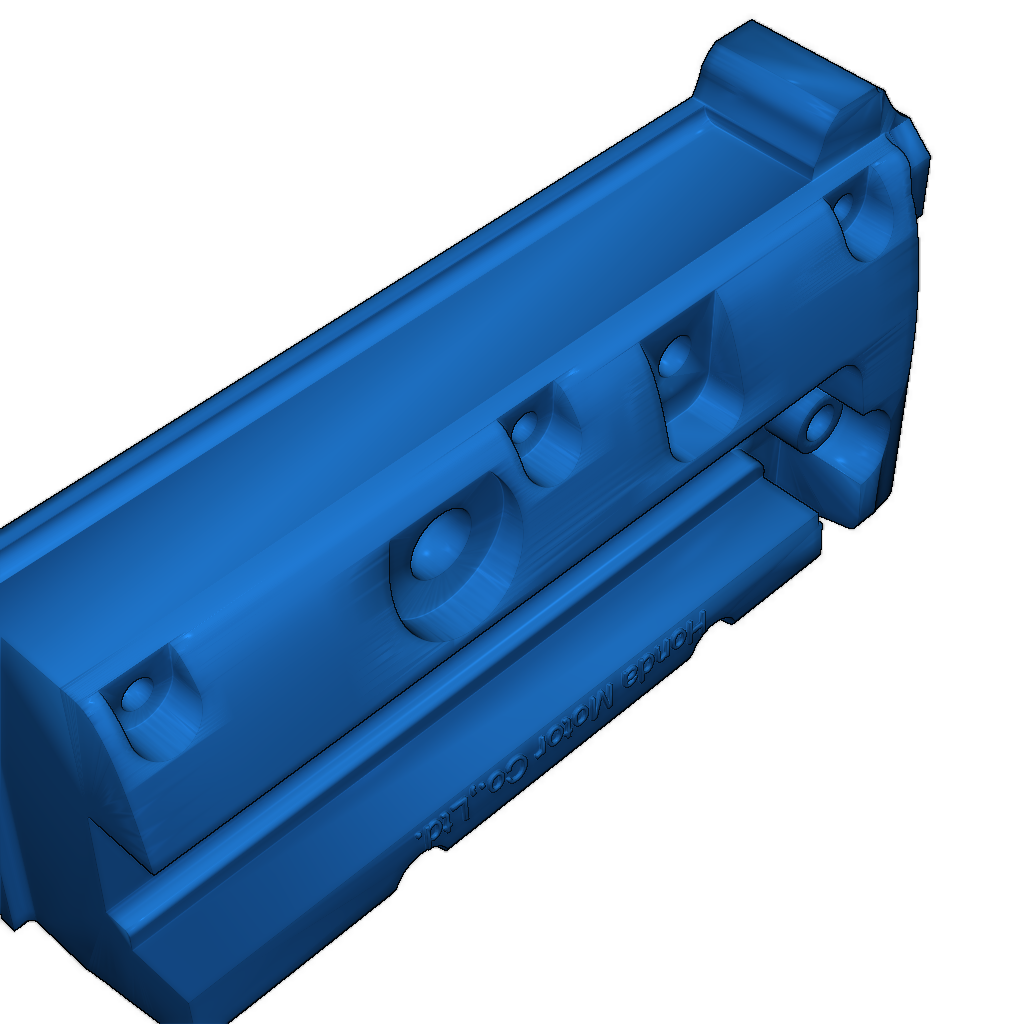 3D-модель двигателя Honda K20A