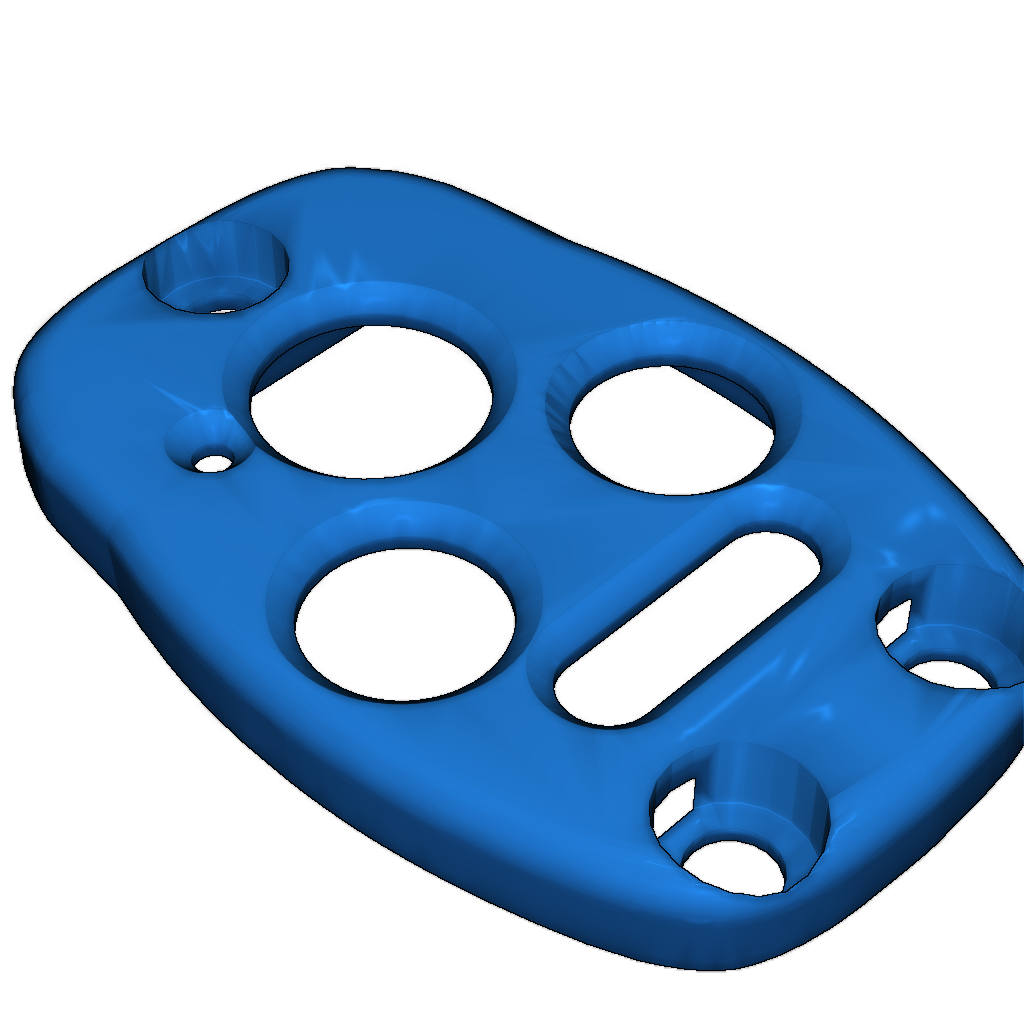 Четырёх-кнопочный ключ Honda