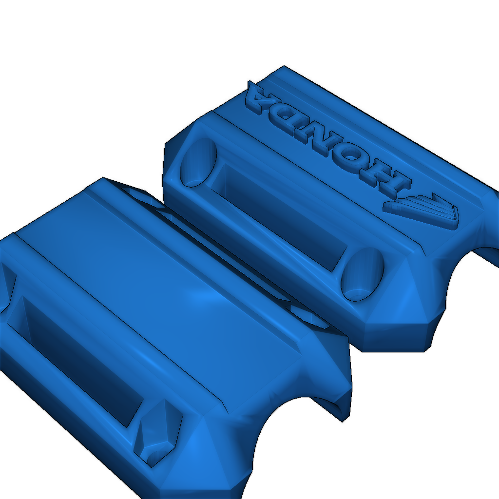 Бампер с логотипом Honda