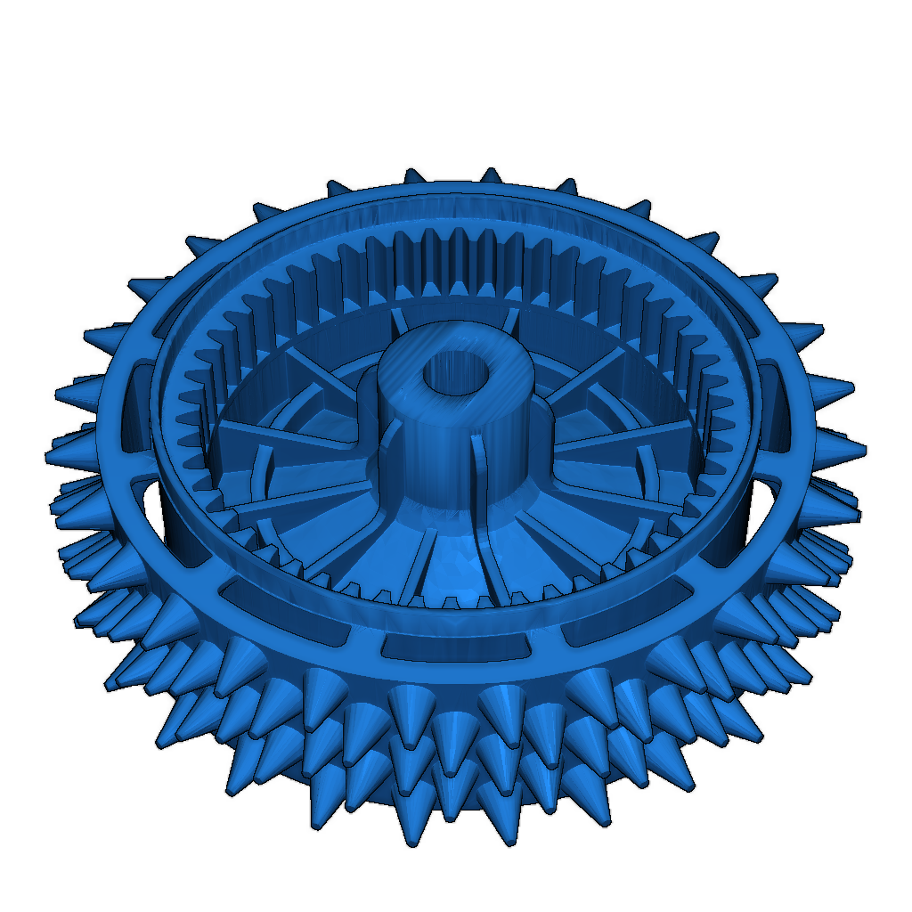 3D Модель колеса для газонокосилки Honda / Husqvarna