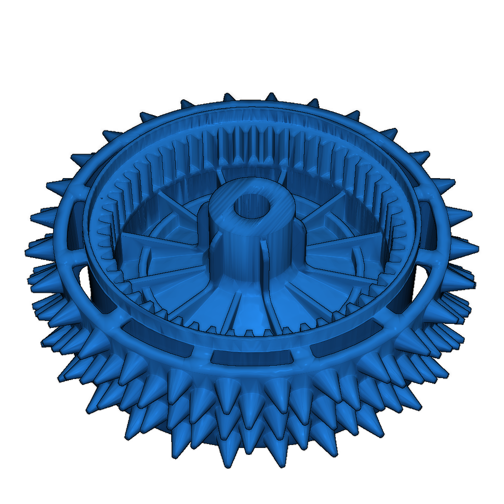 3D Модель колеса для газонокосилки Honda / Husqvarna